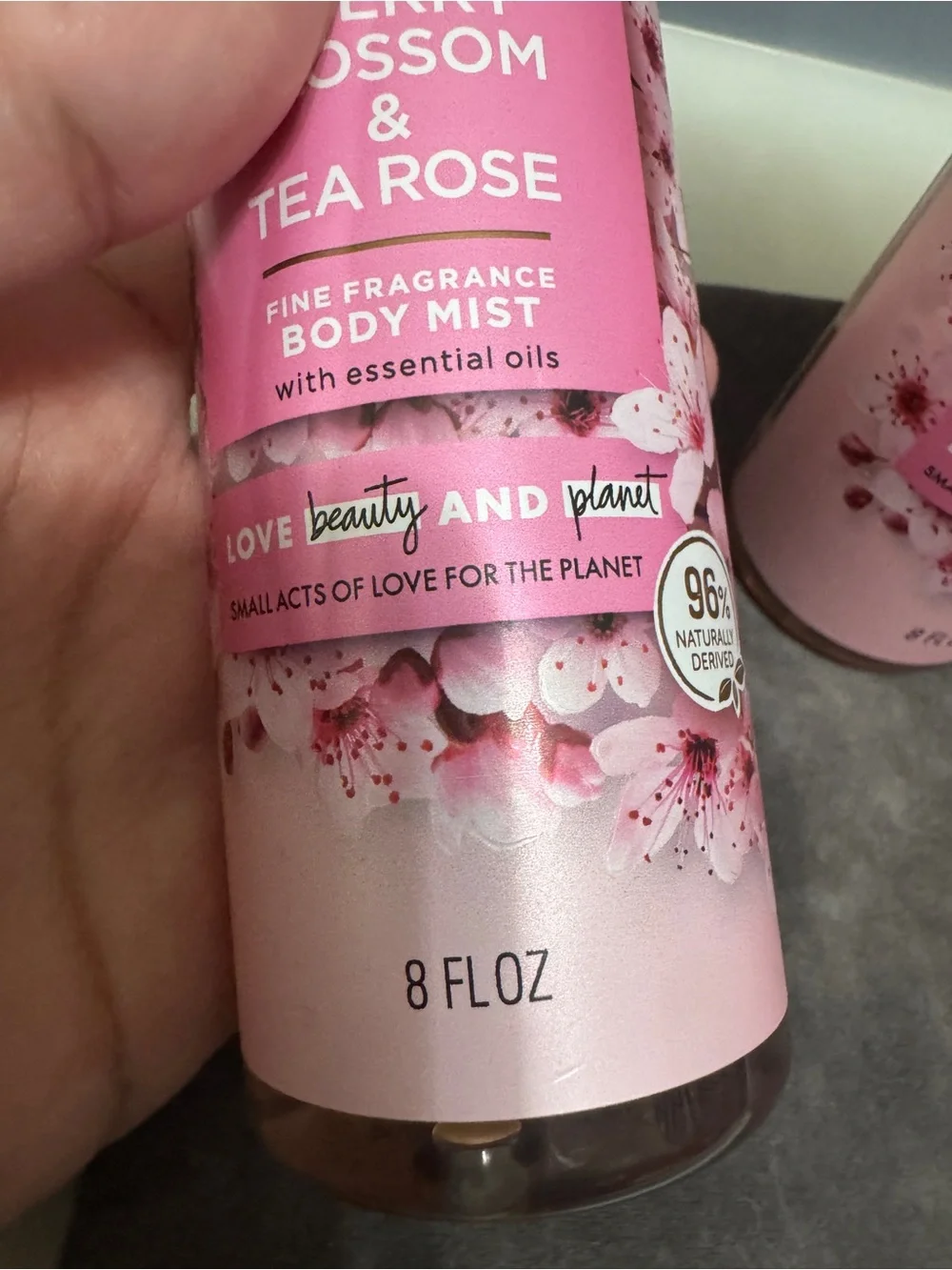 Beloved cherry blossom & tea rose body mist